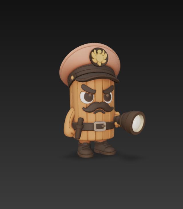 Musuh Barunya - Polisi Sok Asik estilo Anime