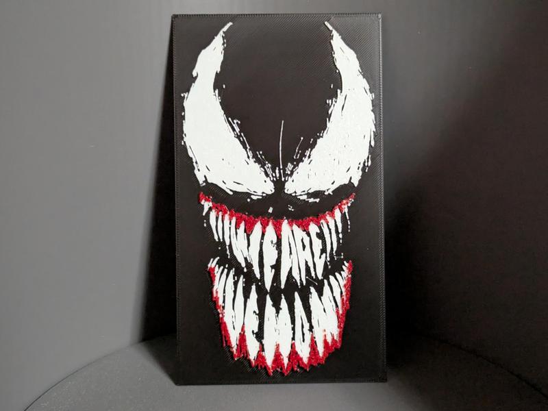 Venom Filament Painting  [We Are Venom]
