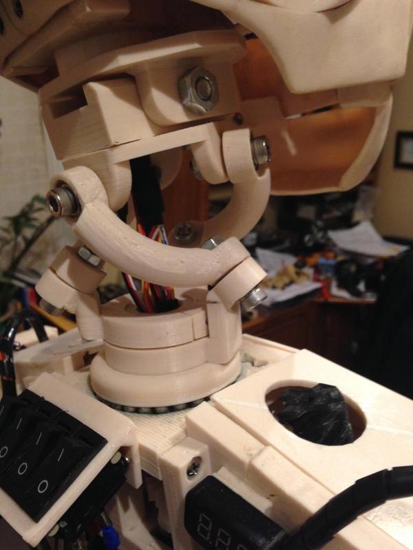 InMoov Top Shoulder Omoplate Covers