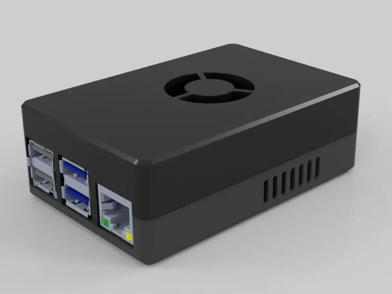Raspberry Pi 4B Premium Case STL Files download