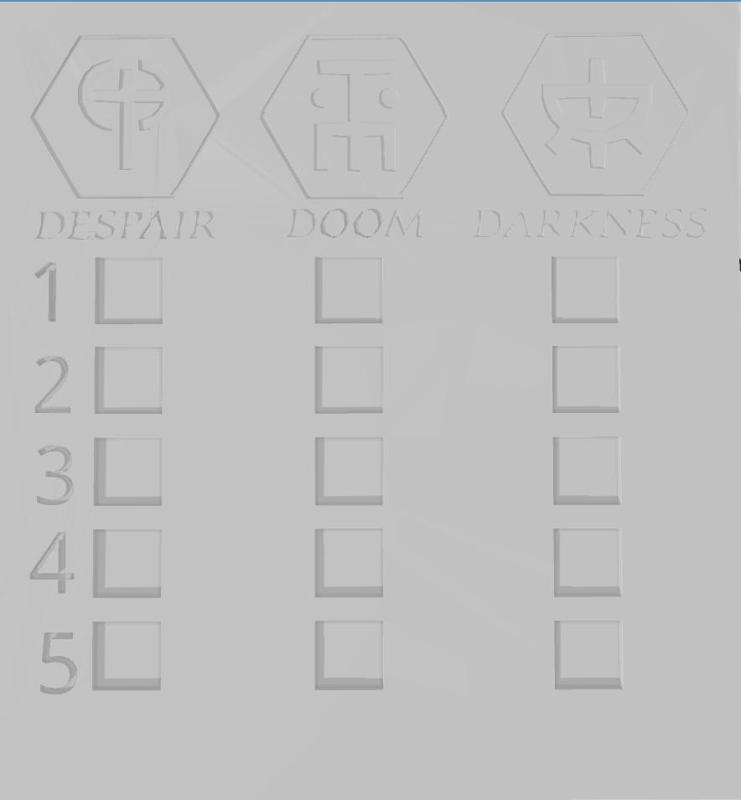 Chaos Knights Harbringers of Dread Tablet