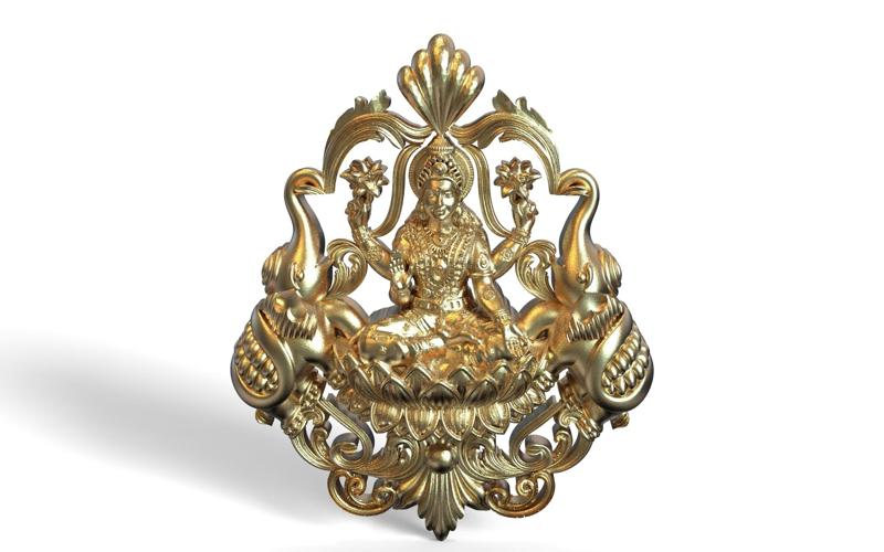laxmi pendant 3dm