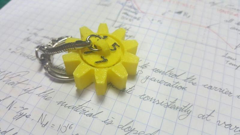 Official 1577 SteamPunk Keychain (2017)