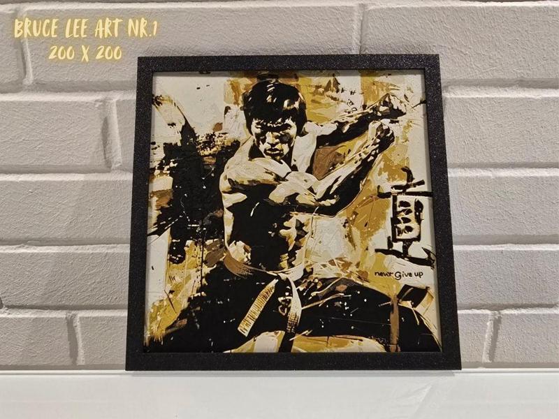 Hueforge Bruce Lee Art Nr.1