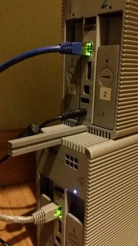 Coupling two LACIE 2 Big Network HDD units - Union para 2 discos LACIE 2 Big Network