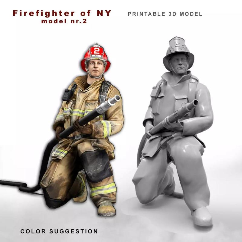 Firefighter character of NY