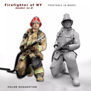 Firefighter character of NY