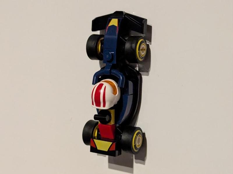 LEGOs Minifigures F1 Mini Cars Fridge Magnet Mount