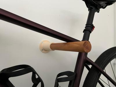 Wall mount for bicycle