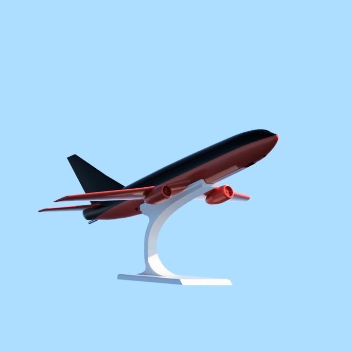 Boeing 777 powered toy plane