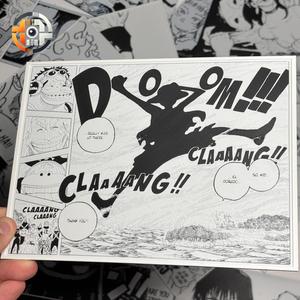 MONKEY D LUFFY - NIKA | ONE PIECE - HUEFORGEENTHUSIAST - MANGA PANEL - SKYPIEA ARC