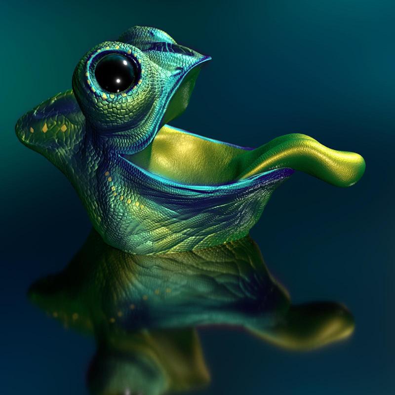 Thread-eater, storage, table garbage can, bowl, Yemen chameleon