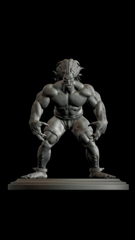 Blanka from the Street Fighter Fanart