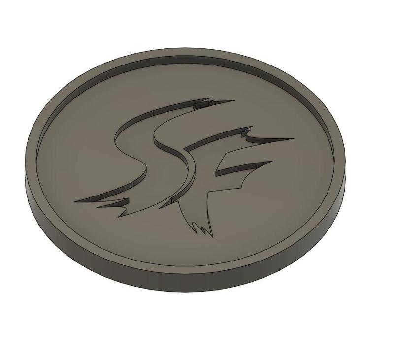 StreetFighter Symbol Coaster