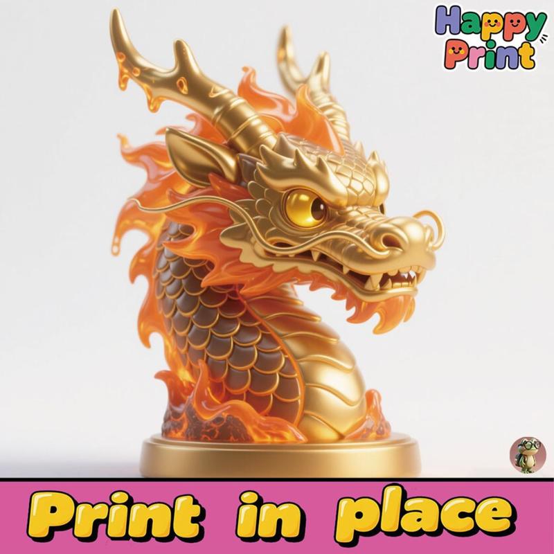 Dragon head sculpture