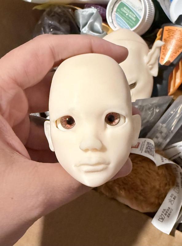 Dxgirly Designs Mattie Human ver. BJD Head ONLY