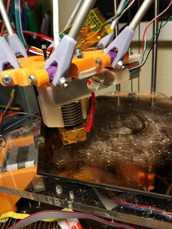 Weight sensor Z_MIN mount for Rostock