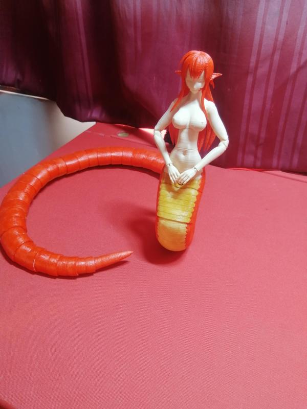 monster musume mia bjd (lamia) updated