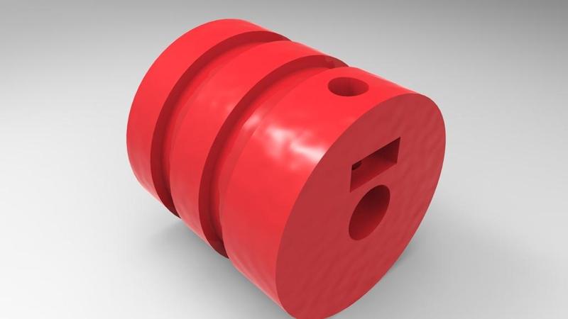 Spool for fishingline for 3D Printers, Nema 17, Spule fuer 3D Drucker 