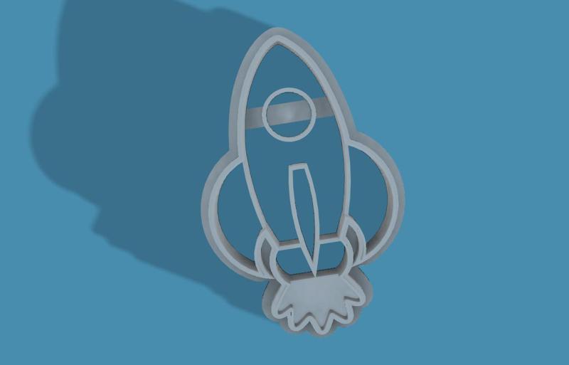 Cookie Cutter Space Ship x1