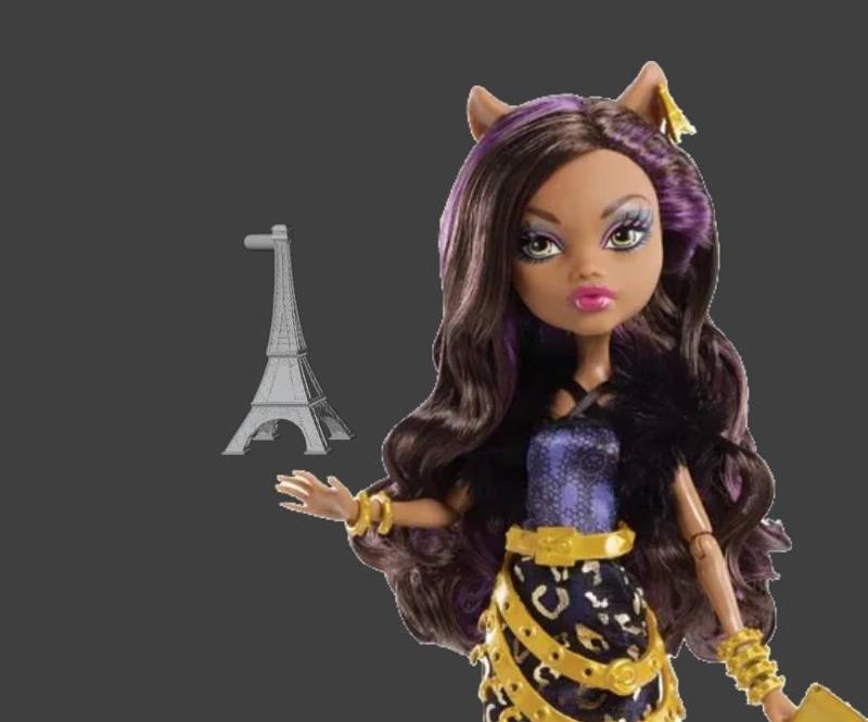 Clawdeen Wolf Scaris Earring Replacement