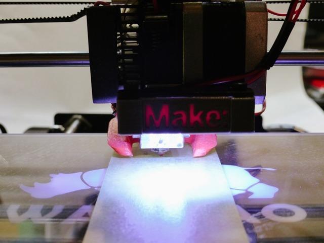Wanhao Duplicator i3 LED mount