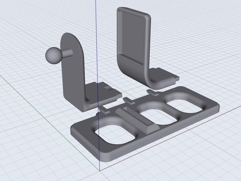 Mavic magnetic phone mount