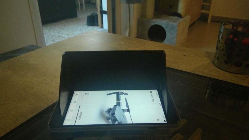 Sun cover Mavic pro Iphone 7+