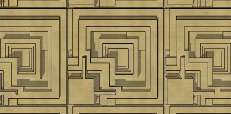 "Blade Runner" Ennis House Tile 