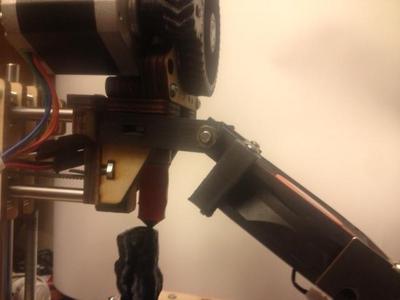 Printrbot Jr 80mm fan bracket