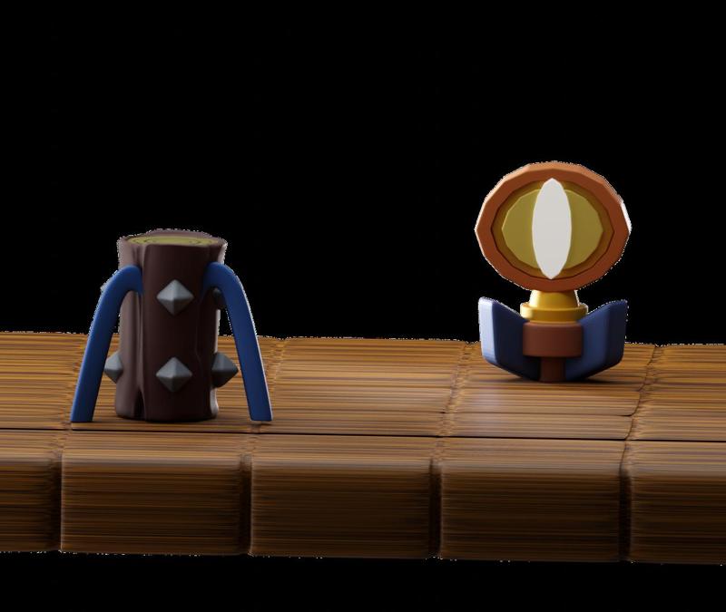 CLASH ROYALE EMOJI CHESS EXTRA PCS - ROCK