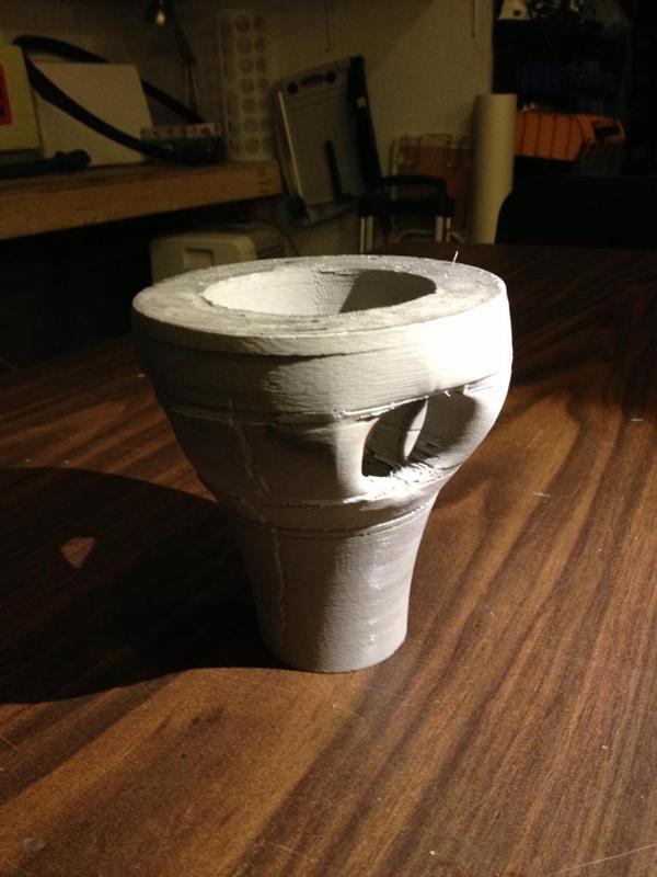 Organic Form Casting Experiment