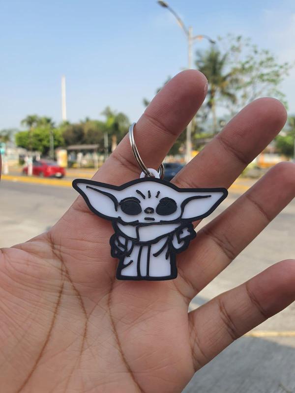 BABY JODA KEYCHAIN