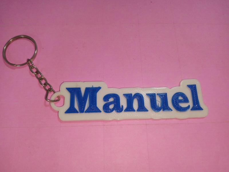 manuel keychain