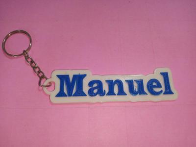 manuel keychain