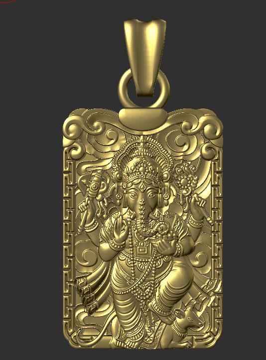 GANESH JI PENDENT HD FILE