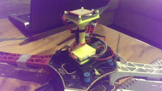 Mini APM Top and Bottom Case with optional GPS/Compass Stand