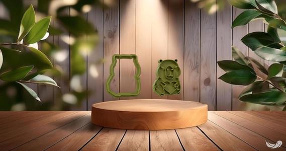 Cutting capybara heart marker - cutting capybara heart