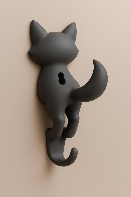 3D Printed Cat Ear Candy Bowl – Cute Animal Shaped Snack Dish