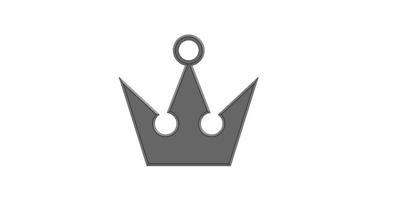 Kingdom Hearts Inspired Charm (Crown)