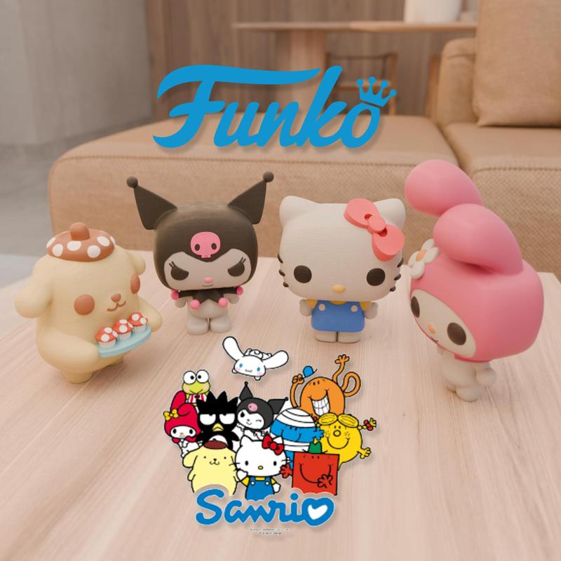 SANRIO PACK 4 FUNKO POP