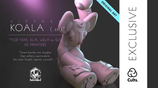 Kickass Koala - Art Toy