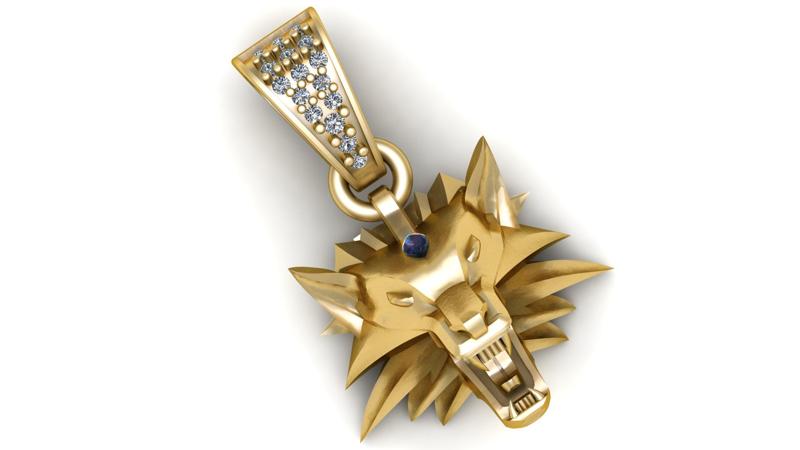 ANIMAL FACE PENDANT 3D PRINTABLE MODEL