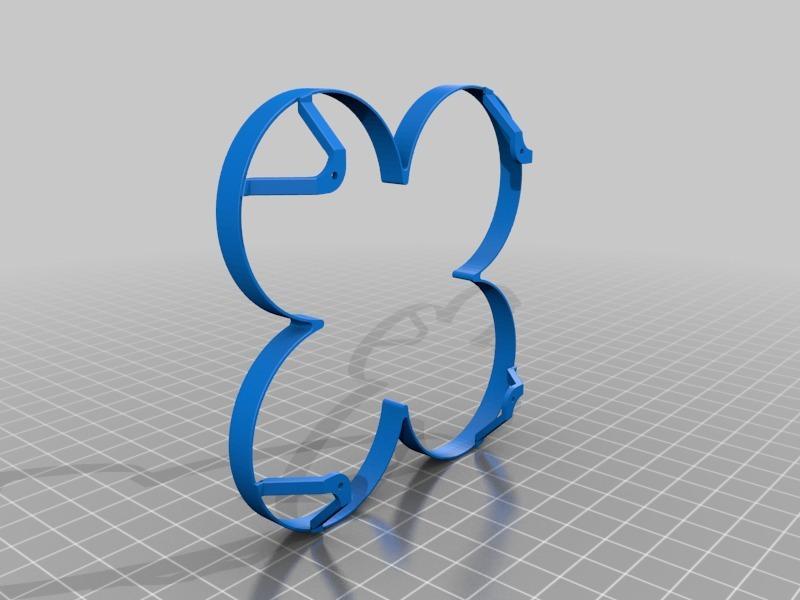 Easily removable prop guard for Moskito 70