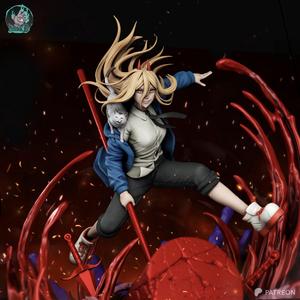 Power x Meowy CHAINSAW MAN - STL ready for 3D Printing