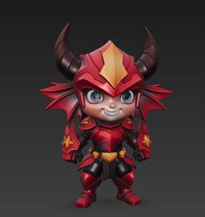 chibi demon warrior 7