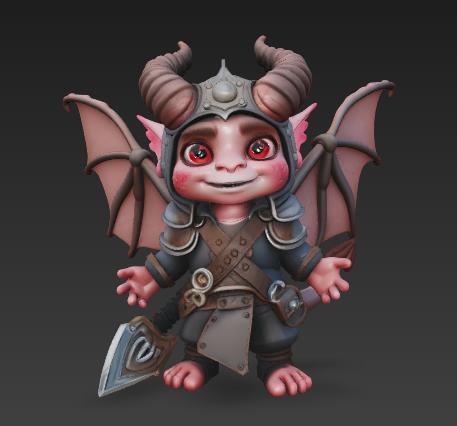 chibi demon gerrero 17