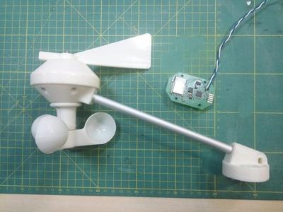 Wind speed and direction sensor