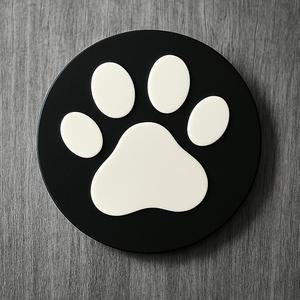 Interchangeable emblems - personal symbols for the Cubic urn paw