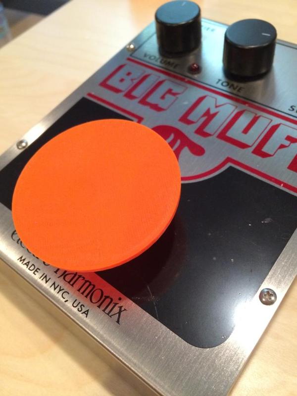 Guitar Effects Pedal Foot Pad